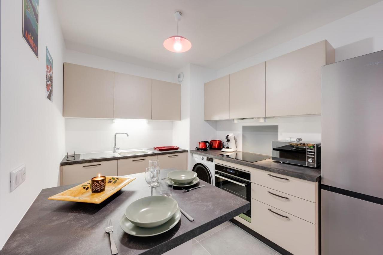 Le Concert - Beautiful Appartment With Garage For 4 People Near Beach Annecy Eksteriør bilde
